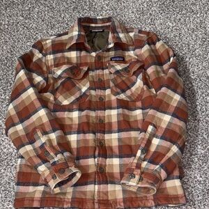 Patagonia insulated flannel jacket.